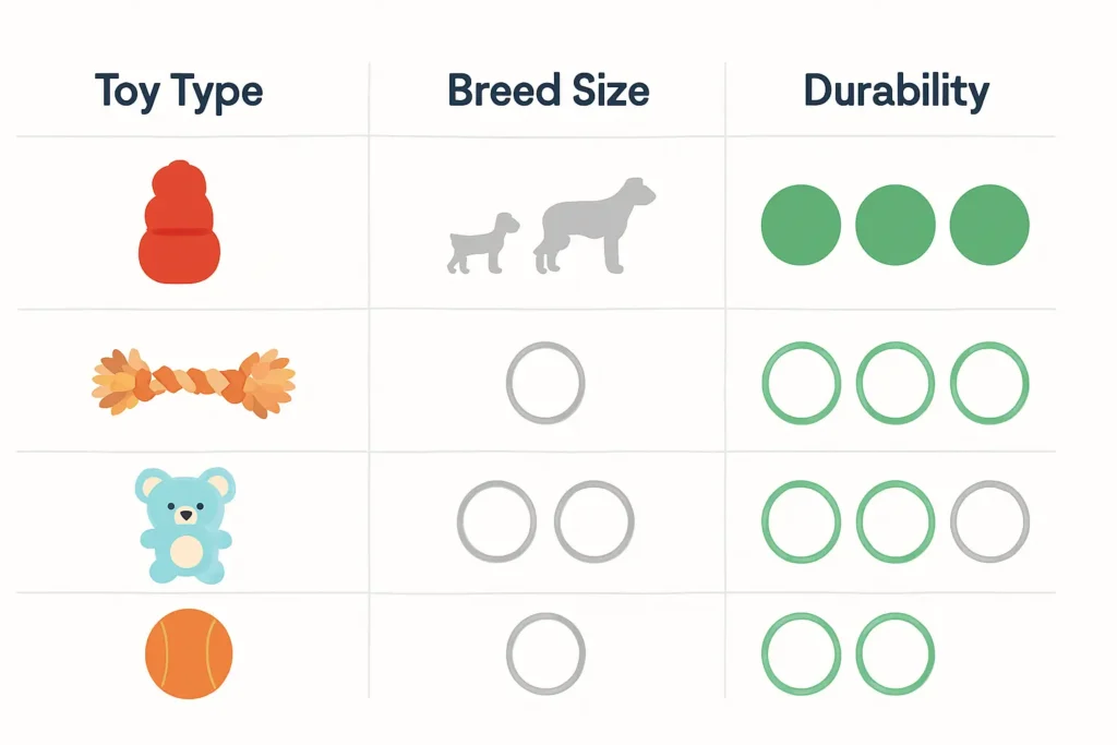 breed dog toys 1